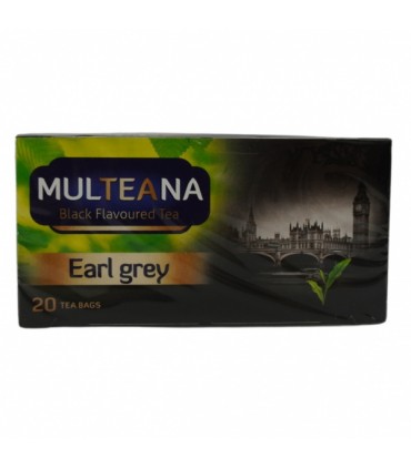 Must tee Earl Grey, Multeana, aromatiseeritud 30g