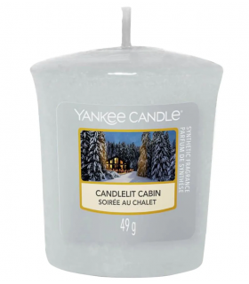 Lõhnaküünal Yankee Candle Candlelit Cabin 50g