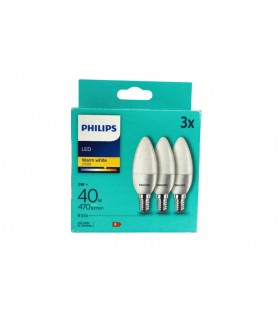 Pirnid LED, Philips, E14 40W 3tk