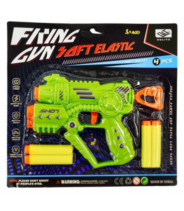 Püss pehmete kuulidega, roheline