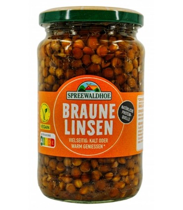 Pruunid läätsed, Spreewaldhof, purgis 360g