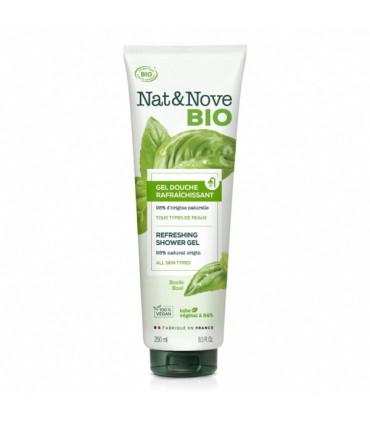 Dušigeel, Nat&Nove, värskendav basiilik 250ml
