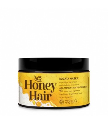 Juuksemask, Barwa, meega, tugevdav ja taastav kahjustatud juustele 220ml