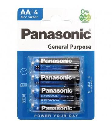Patareid, Panasonic, R6 AA, 4tk