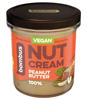 Pähklikreem Peanut Vegan, Bombus 300g