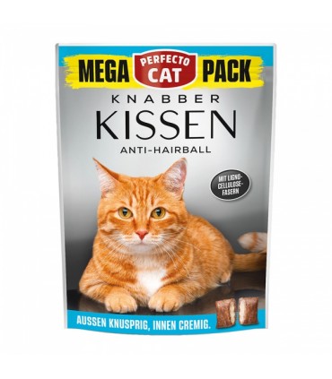 Täidisega padjakesed, Perfecto Cat, karvapallivastased, 150g