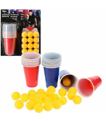 Joogimäng Beerpong, 48-osaline