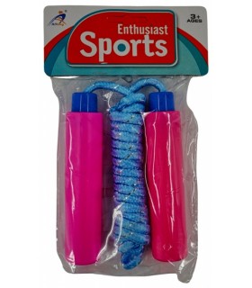 Hüppenöör Essential Sports, sinine/roosa