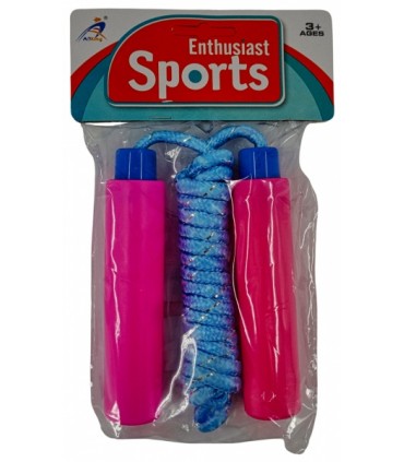 Hüppenöör Essential Sports, sinine/roosa