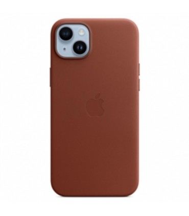 iPhone 14 Plus Leather Case with MagSafe - Umber