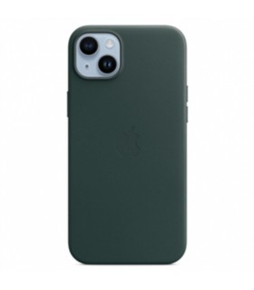 iPhone 14 Plus Leather Case with MagSafe - Forest Green