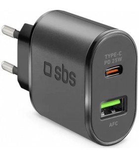 SBS USB-C kiirlaadija 25W, must