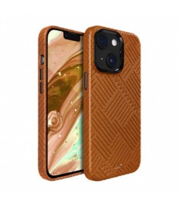 iPhone 14 Plus Laut Motif ümbris, pruun