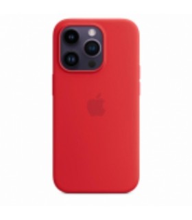 iPhone 14 Pro Magsafe silikoonümbris, punane
