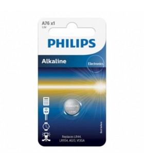 Patarei Philips A76 1.5 V Alkaline (LR44 / LR1154)