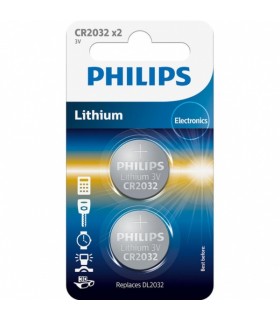 Patarei Philips CR2032 3 V Lithium 2 tk