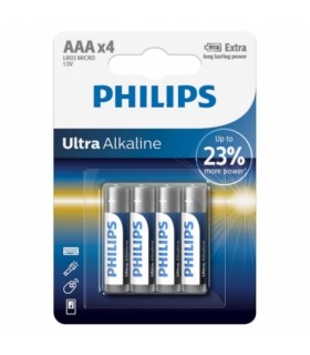 Patarei Philips LR03E AAA 4 tk Ultra Alkaline