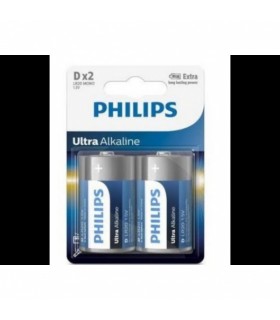 Patarei Philips LR20E D 2 tk Ultra Alkaline