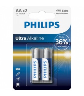 Patarei Philips LR6E AA 2 tk Ultra Alkaline
