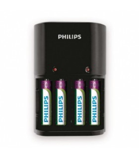Laadija Philips + 4 x AAA 800 mAh