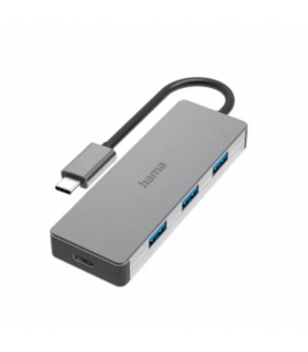 USB jagaja Hama USB-C 4 pesa USB 3.2 Gen 2