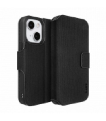 iPhone 14 Laut Urban Folio kaaned, must