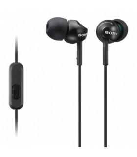 Kõrvaklapid Sony, in-ear+mikr. must