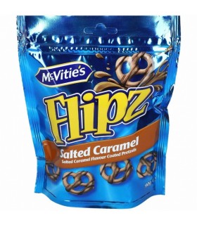 Pretzel soolakaramelli kattega, McVities 110g