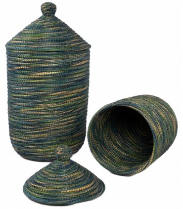 Pesukorv kaanega, Kaisa, 38x50x25cm, erinevad värvid