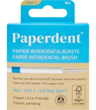 Hambavahehari, Paperdent, ISO 3, 16tk