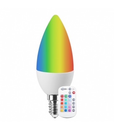 Lambipirn LED C37, E14 5,5W 470lm