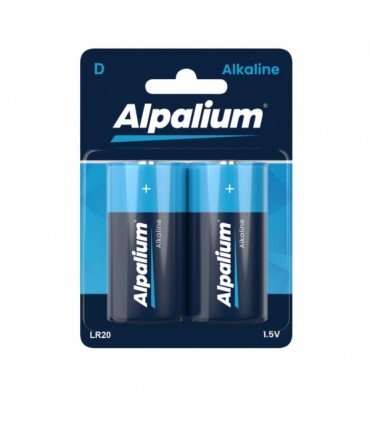 Patarei LR20/D/1.5V, Alpalium 2tk