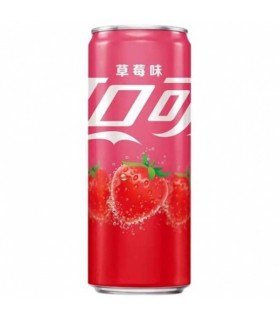 Karastusjook maasika, Coca-Cola Hiina 330ml
