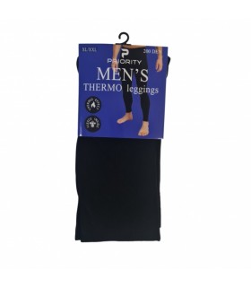 Retuusid meeste 300DEN, Priority, Thermo must M/L, XL/XXL