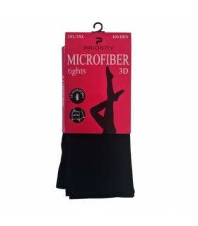 Sukkpüksid, Women's 3D Microfibra tights, S/M, L7XL, 2XL/3XL, 100 DEN