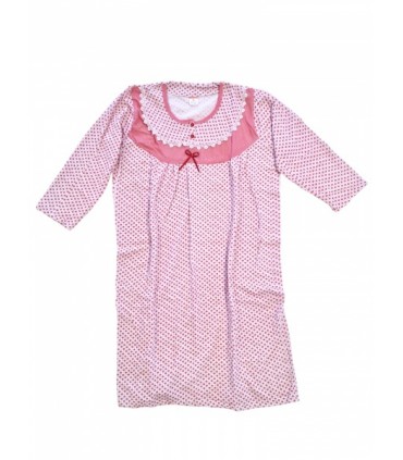 Öösärk naiste, pikad varrukad flanell