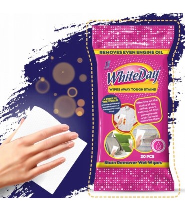 Plekieemaldus salvrätikud WhiteDay 20tk