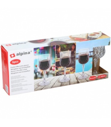 Veiniklaas kristall efektiga, Alpina