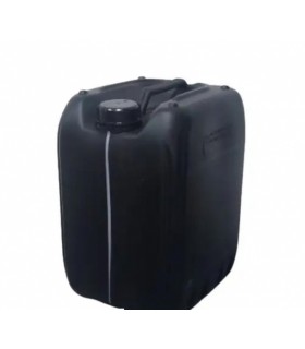 Kanister ergonoomilise käepidemega, must 20L