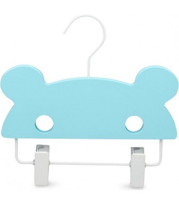 Riidepuu lastele karu kujuline, YourHanger, türkiis 1tk