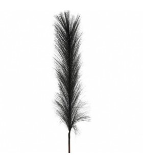 Dekoratiivne sulg, must 118cm