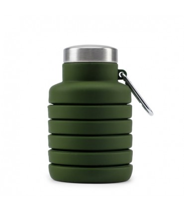 Joogipudel kokkupandav, Orrefors, roheline 200-500ml
