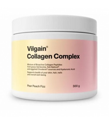 Kollageenipulber pirni ja virsiku, Vilgain 300g