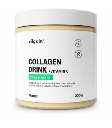 Kollageenipulber C-vitamiiniga, Vilgain, mango maitseline 200g