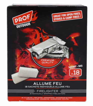 Süütekuubikud, Prof, pakis 18tk