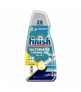 Nõudepesumasina geel Quantum Lemon, Finish 560ml