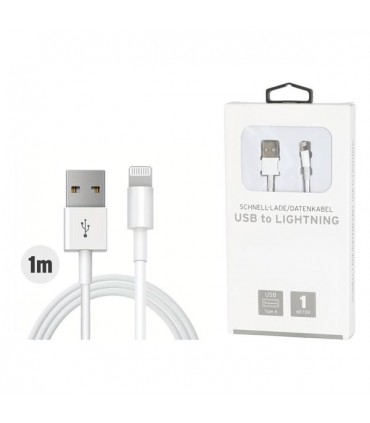 Laadimiskaabel USB - Lightning 1m