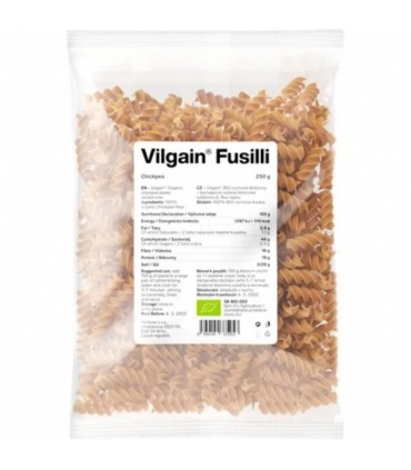Kikerhernepasta Fusilli, Vilgain, orgaaniline 250g