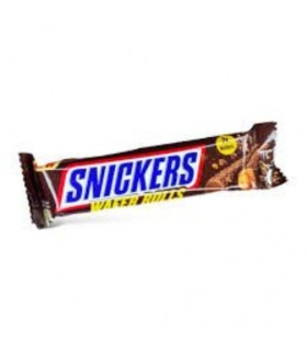 Vahvlirullid pähkli-karamelli täidisega, Snickers 24g