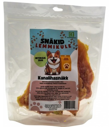 Kanalihasnäkk koertele 250g